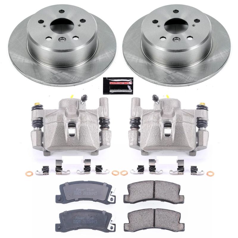 PSB Autospecialty Kit w/Cals - Power Stop 99-03 Lexus RX300 Rear Autospecialty Brake Kit w/Calipers