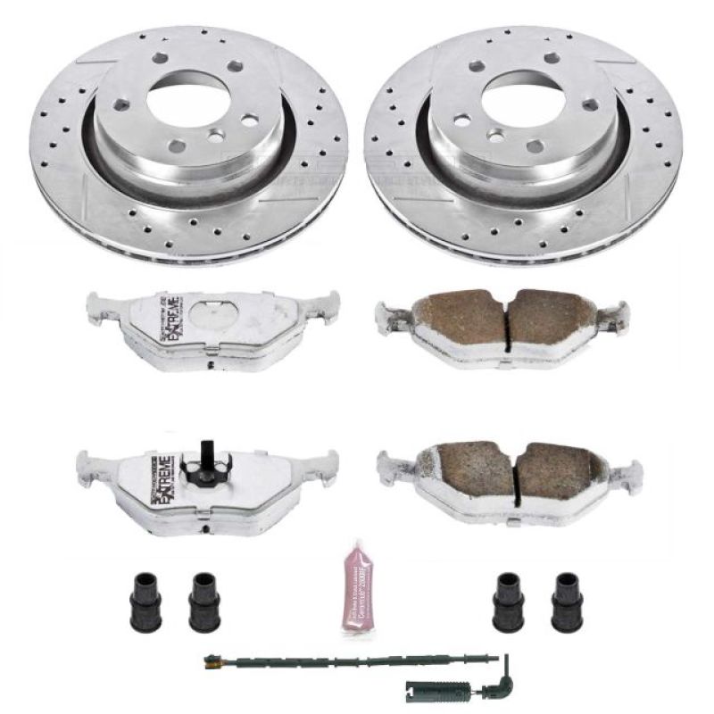 PSB Z26 Street Warrior Kit - Power Stop 2000 BMW 323i Rear Z26 Street Warrior Brake Kit