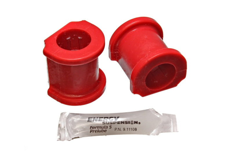 ES Sway Bar Bushings - Red - Energy Suspension 01-05 Honda Civic/CRX / 02-05 Civic Si Red 1 inch Front Sway Bar Bushings