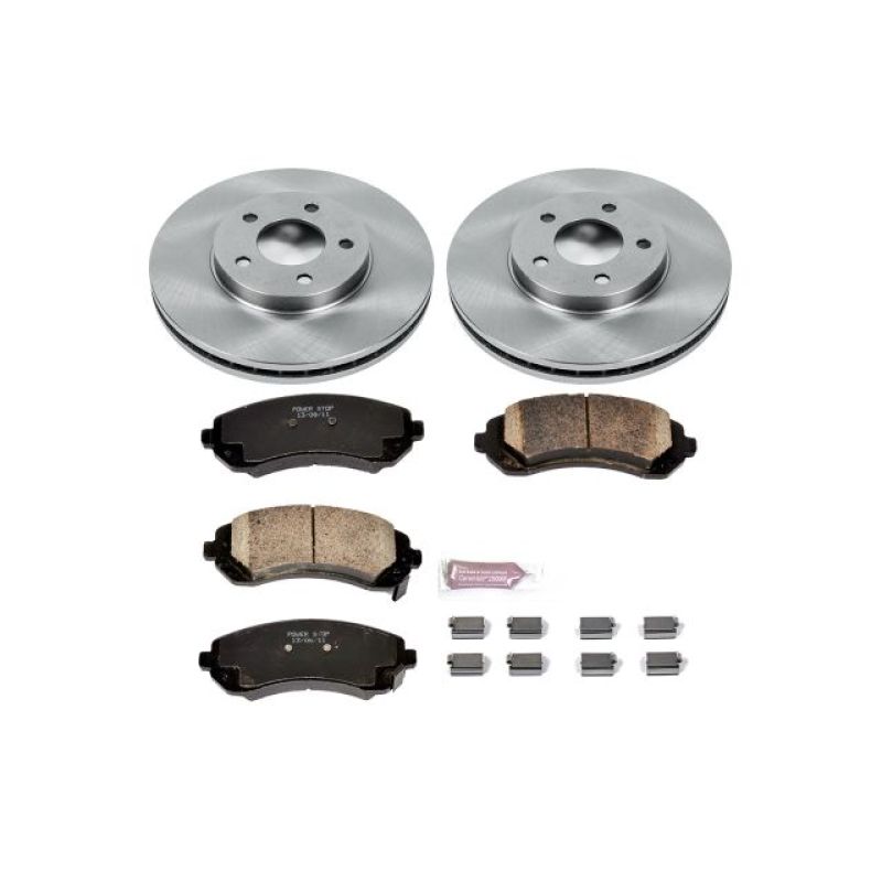 PSB Autospecialty Kit - Power Stop 02-06 Buick Rendezvous Front Autospecialty Brake Kit