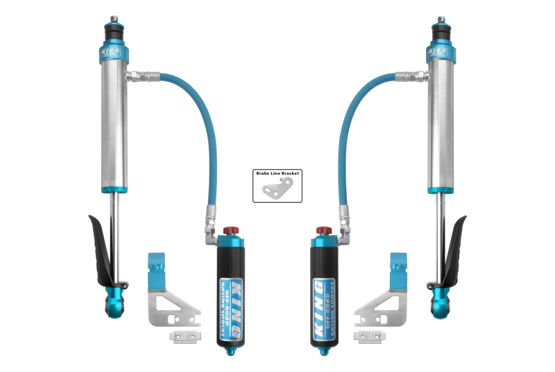KIN 2.5 Coilovers - King Shocks 2022+ Toyota Tundra Rear 2.5 Dia Remote Reservoir Coilover & Adjuster (Pair)