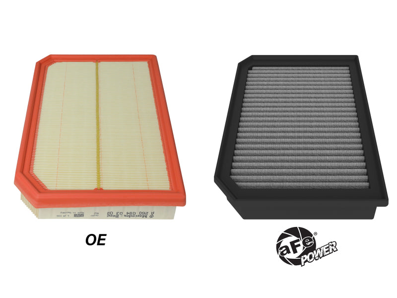 AFE Magnum FLOW OE Replacement Filters - aFe Magnum FLOW OE Replacement Air Filter w/ Pro DRY S Mercedes-Benz CLA35 AMG 20-24 L4-2.0L (t)