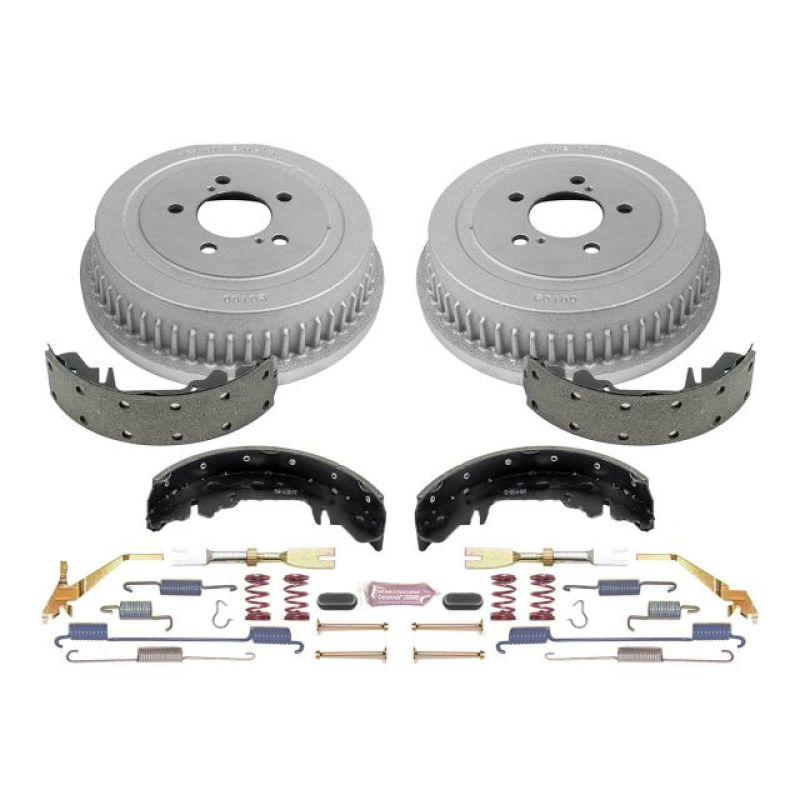 PSB Autospecialty Drum Kit - Power Stop 2000 Chrysler Grand Voyager Rear Autospecialty Drum Kit