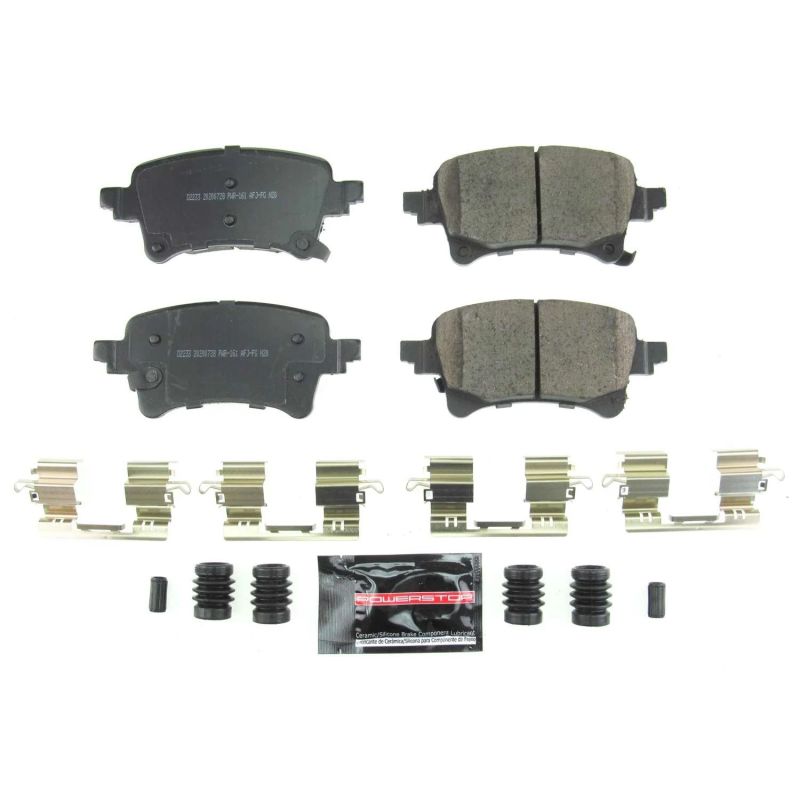 PSB Z23 Evolution Brake Pads - Power Stop 2020 Jeep Gladiator Rear Z23 Evolution Sport Brake Pads w/Hardware