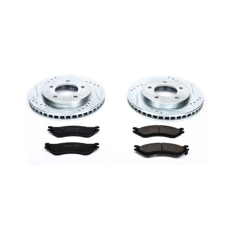 PSB Z23 Evolution Kit - Power Stop 97-02 Ford Expedition Front Z23 Evolution Sport Brake Kit