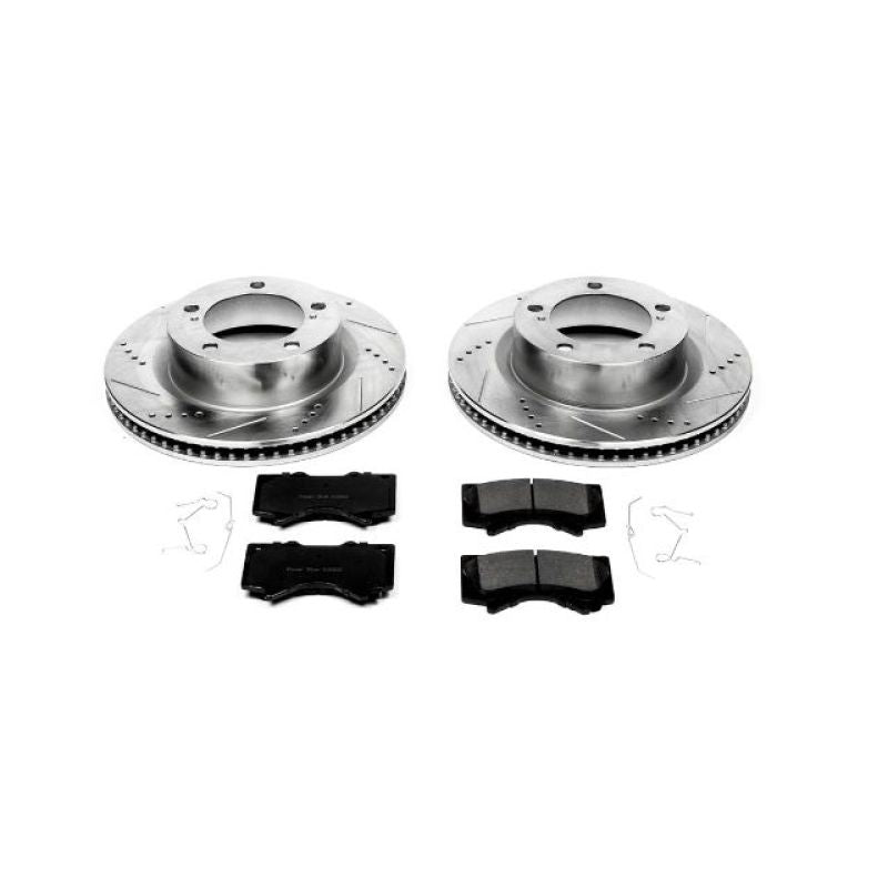 PSB Z23 Evolution Kit - Power Stop 08-11 Lexus LX570 Front Z23 Evolution Sport Brake Kit