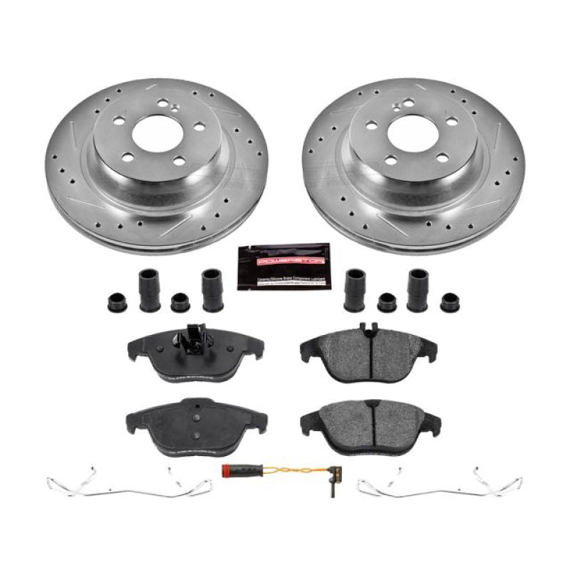 PSB Z23 Evolution Kit - Power Stop 13-15 Mercedes-Benz GLK250 Rear Z23 Evolution Sport Brake Kit