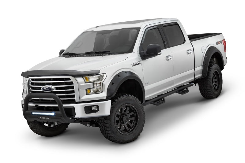 LND Bull Bars - Lund 04-18 Ford F-150 (Excl. Heritage) Bull Bar w/Light & Wiring - Black