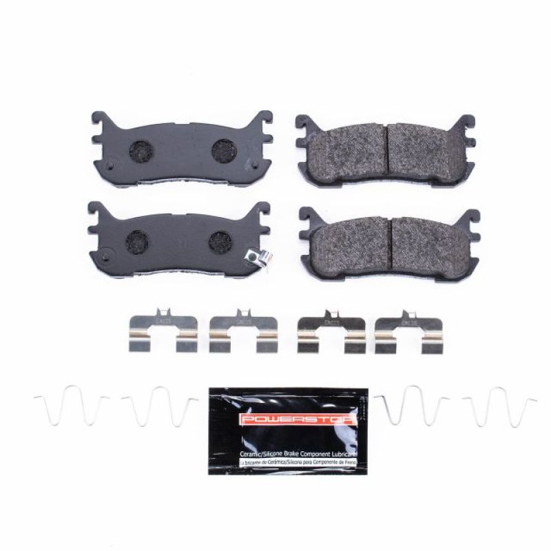 PSB Track Day Brake Pads - Power Stop 97-03 Ford Escort Rear Track Day Brake Pads