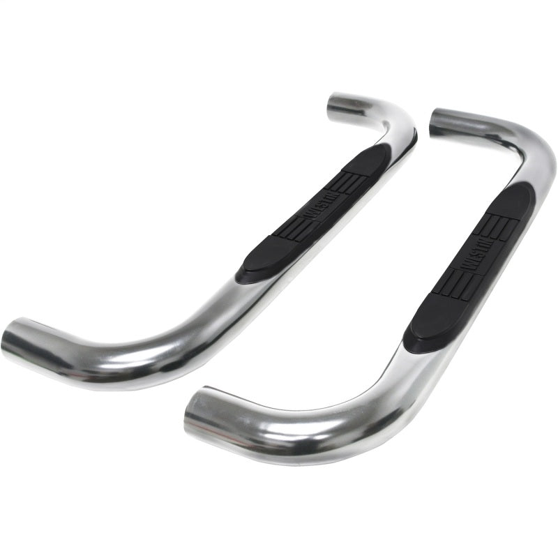 WES Nerf Bars - E-Series 3 - Westin 19-20 Chevy/GMC Silverado/Sierra 1500 Regular Cab E-Series 3 Nerf Step Bars - Stainless Steel