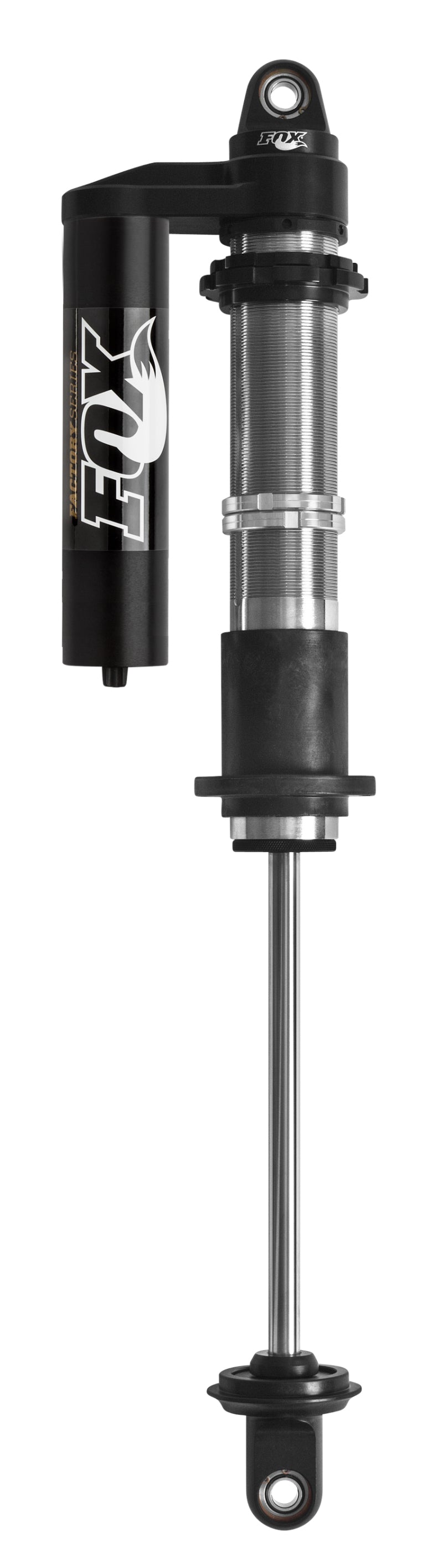 FOX 2.5 Factory Coilover Shock - Fox 2.5 Factory Series 14in. Piggyback Reservoir Coilover (Custom Valving) DSC Adjuster - Blk