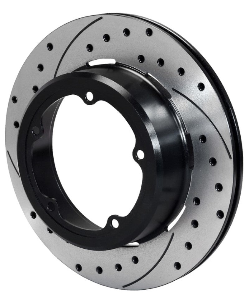 WIL Rotors - Wilwood Rotor-1.91in Offset-SRP-BLK-Drill-LH 12.19 x .810 - 5 x 5.75in Floater
