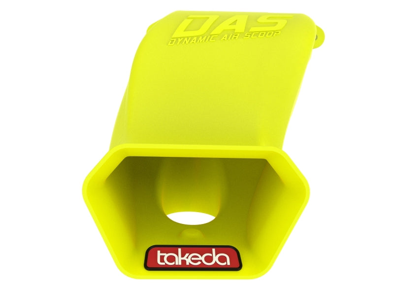 AFE Air Scoops - aFe 18-20 Hyundai Elantra GT L4-1.6L (t) Takeda Momentum Dynamic Air Scoop - Neon Green