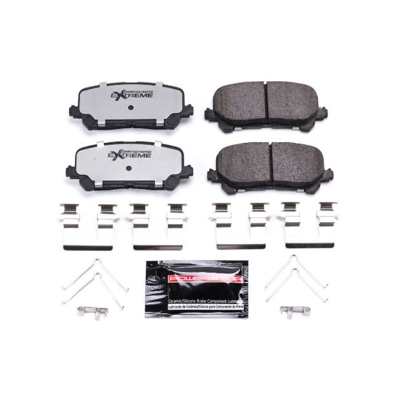 PSB Z36 Truck & Tow Brake Pads - Power Stop 14-16 Acura MDX Rear Z36 Truck & Tow Brake Pads w/Hardware