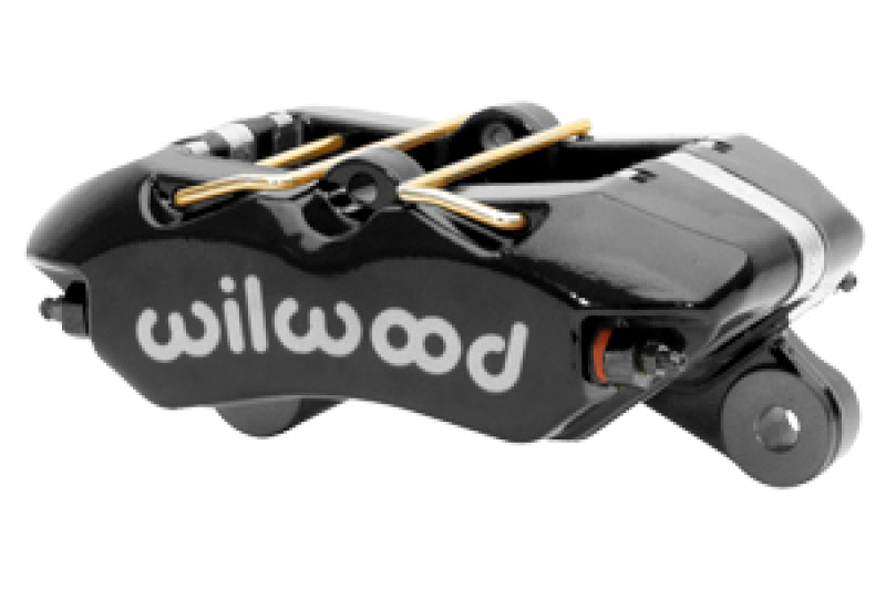 WIL Dynapro Caliper - Wilwood Caliper-Forged Dynapro 5.25in Mount/ 4 - 1.98in Pistons/ .81in x 13.06in. Rotor - Black