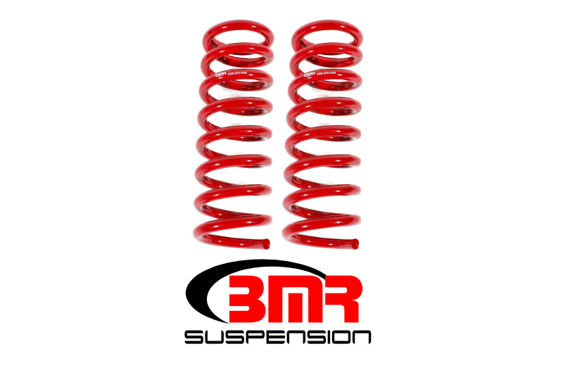 BMR Lowering Springs - BMR 64-72 A-Body Front Lowering Springs - Red