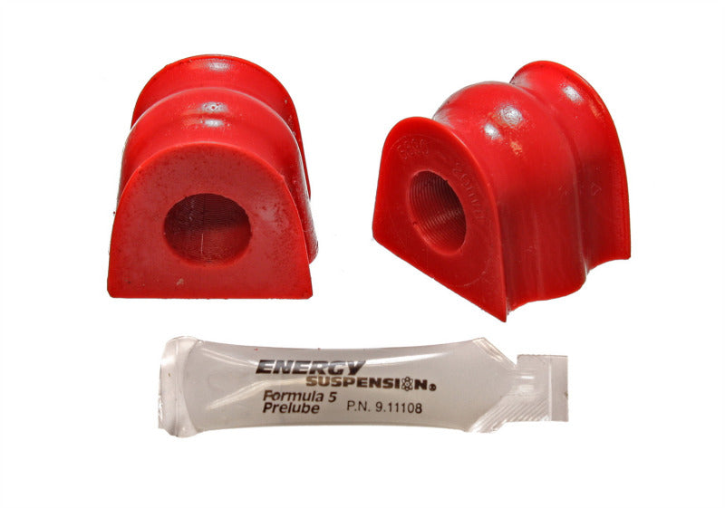 ES Sway Bar Bushings - Red - Energy Suspension 02-06 Subaru Impreza/WRX Red 20mm Front Sway Bar Bushing Set