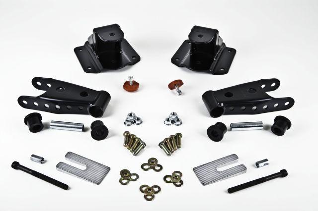 BT Shackle Kit - Belltech SHACKLE AND HANGER KIT 94-00 Dodge RAM 2500 4inch
