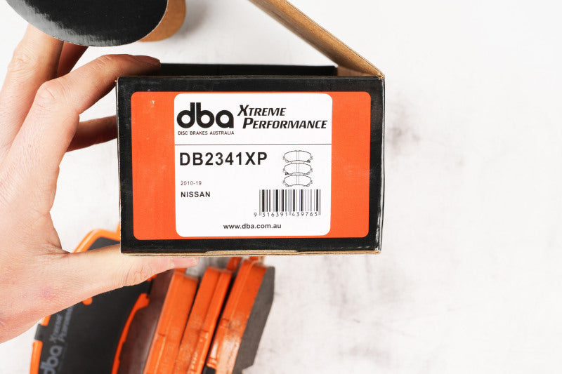 DBA XP Performance Brake Pads - DBA 14-19 Infiniti Q50 (Base & Premium Incl Hybrid) XP Performance Front Brake Pads