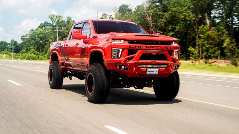 COG Lift Kit - Performance - Cognito 20-24 Chevy/GMC Silv/Sierra 2500/3500 HD 2WD/4WD 7in Perf Lift Kit w/ Fox PSRR 2.0 Shocks