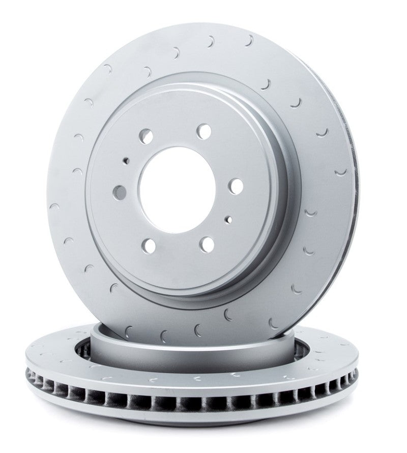 ALC Slotted Brake Rotors - Alcon 2010+ Ford F-150 360x32mm Rotor Kit - Rear