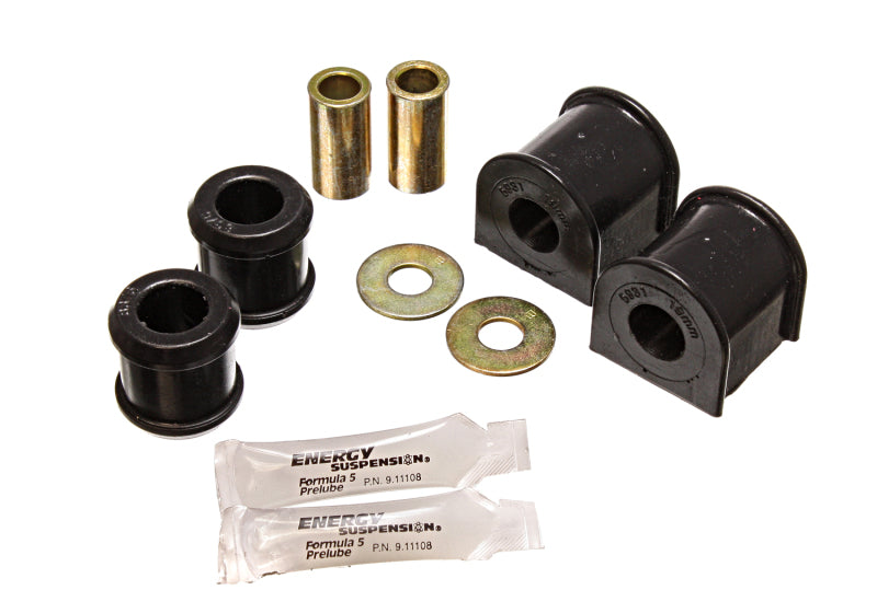 ES Sway Bar Bushings - Black - Energy Suspension Rear Sway Bar Bushing Set 19Mm - Black