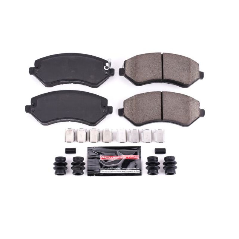 PSB Z23 Evolution Brake Pads - Power Stop 04-07 Chrysler Town & Country Front Z23 Evolution Sport Brake Pads w/Hardware