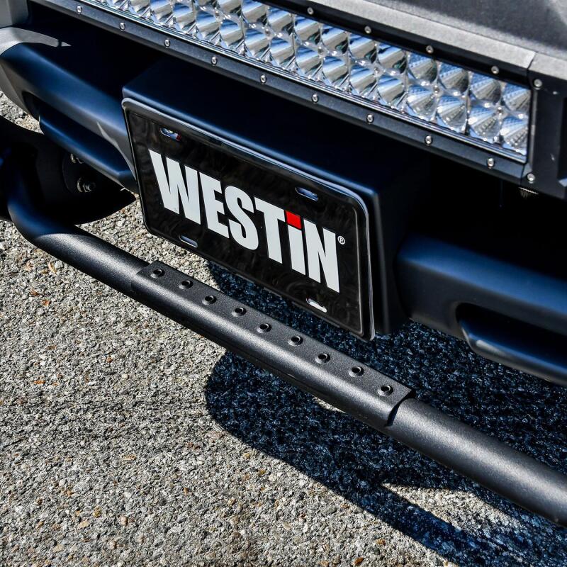 WES Sportsman Grille Guards - Westin 12-20 Nissan Frontier Sportsman X Grille Guard - Textured Black