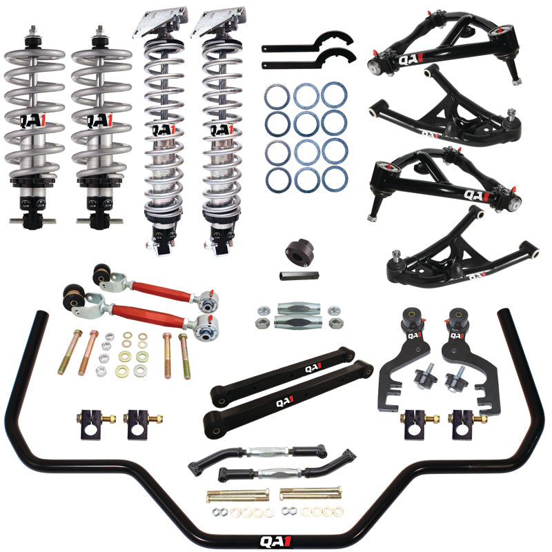 QAP Coil-Overs - Pro Coil - QA1 64-67 GM A-Body Level 2 Drag Kit 2.0 w/ Shocks