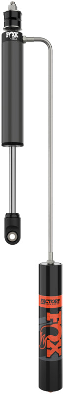 FOX 2.0 Factory Coilover Shock - Fox 2.0 Factory Series 6.5in. Smooth Bdy Remote Res. Shock 5/8in. Shaft Front Cls 11 (Stem Top)- Blk