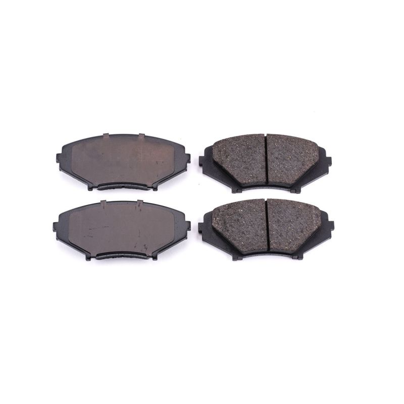 PSB Z16 Evolution Brake Pads - Power Stop 04-11 Mazda RX-8 Front Z16 Evolution Ceramic Brake Pads