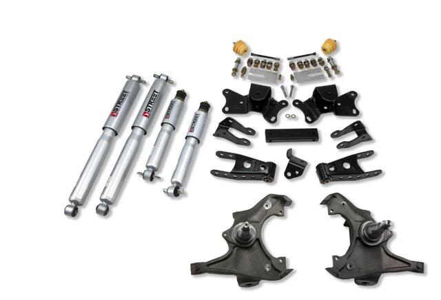 BT Lower Kit w SP Shocks - Belltech LOWERING KIT WITH SP SHOCKS