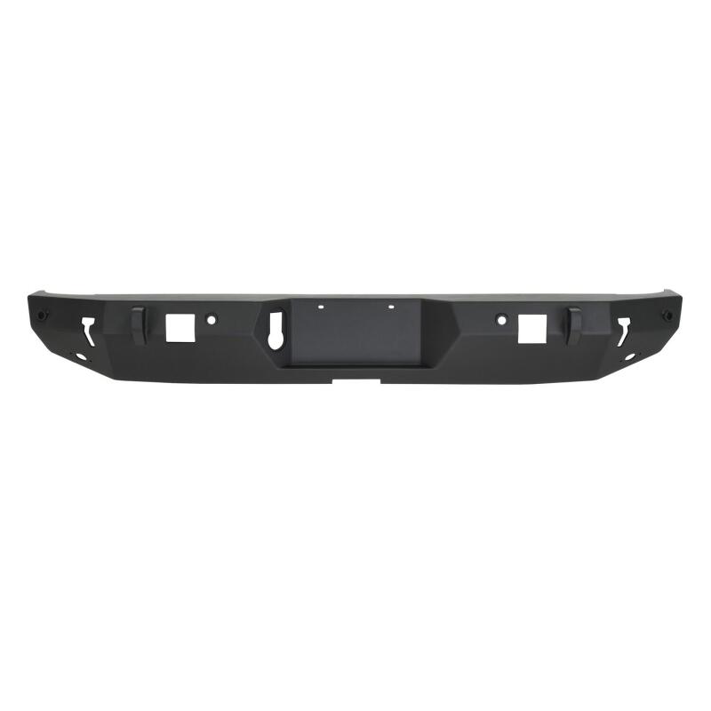 WES WJ2 Bumpers - Westin 2020 Jeep Gladiator w/Sensors WJ2 Rear Bumper w/Sensor - Textured Black