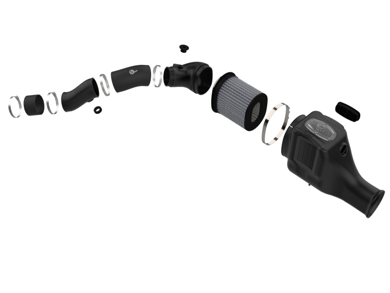 AFE Momentum HD Cold Air Intakes - aFe Momentum HD Pro DRY S Stage-2 Si Intake 03-07 Ford Diesel Trucks V8-6.0L (See afe51-73003-E)