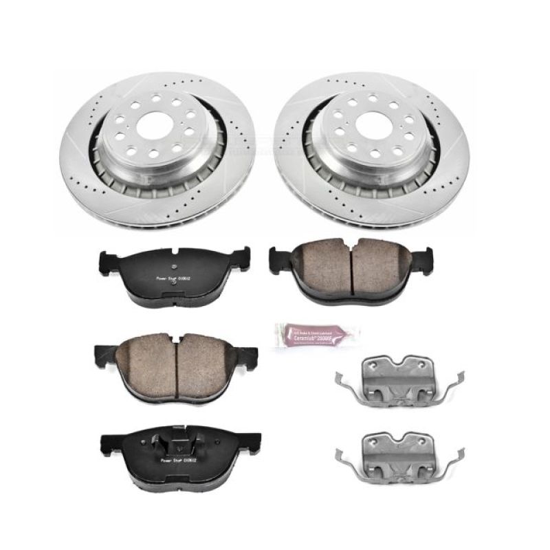 PSB Z23 Evolution Kit - Power Stop 07-10 BMW X5 Front Z23 Evolution Sport Brake Kit