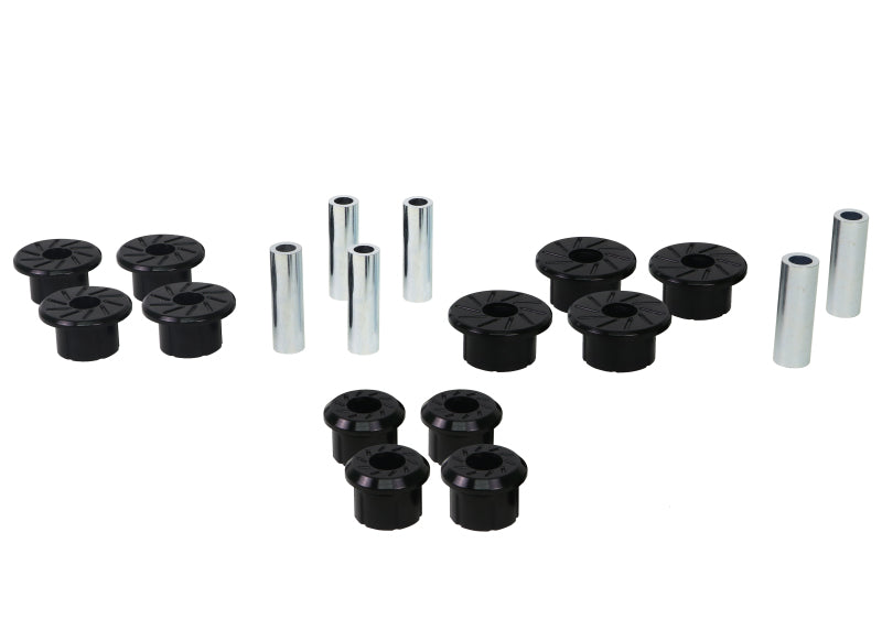 WL Bushings - Spring - Whiteline 1999-2018 Chevrolet Silverado 1500 Spring - Eye Front/Rear And Shackle Bushing