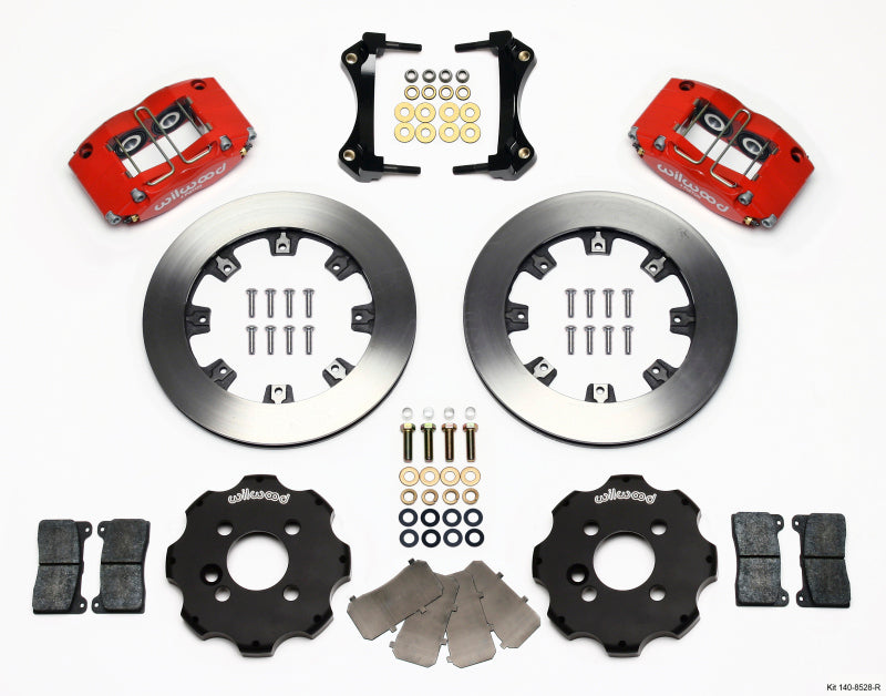 WIL Dynapro Brake Kit - Wilwood Dynapro Radial Front Kit 12.19in Red Mini Cooper