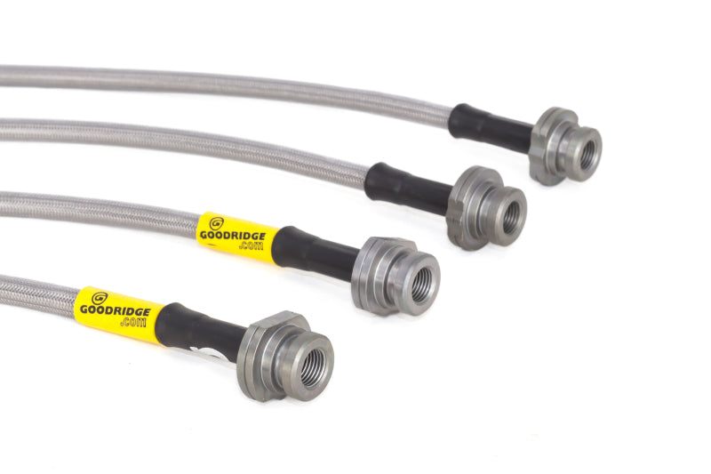GR G-Stop Brake Line Kits - Goodridge 13-15 Nissan Sentra w/ Rear Drum Brakes SS Brake Line Kit