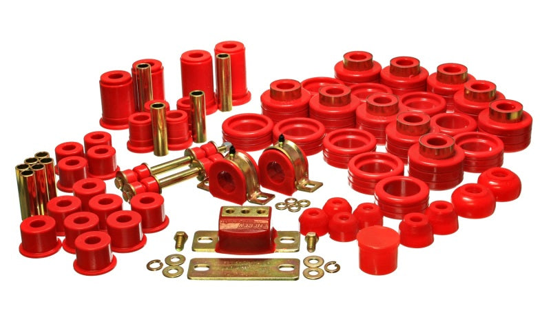 ES Hyper-Flex Sets - Red - Energy Suspension 95-99 Chevy Tahoe / GMC Denali/Yukon (except XL) 2WD Red Hyper-flex Master Bushing
