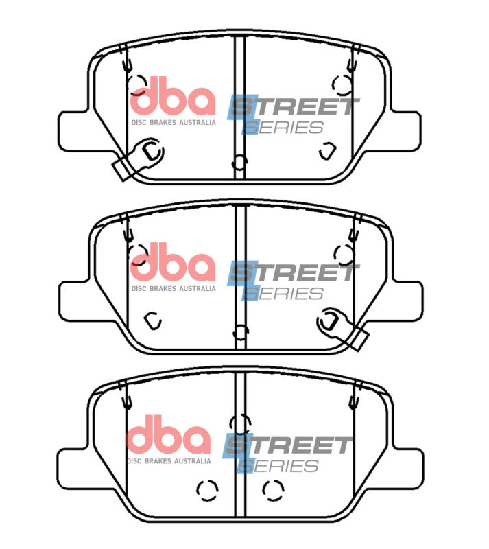 DBA Street Series Brake Pads - DBA 2018+ Hyundai Santa Fe (D4HA) Street Series Rear Brake Pads