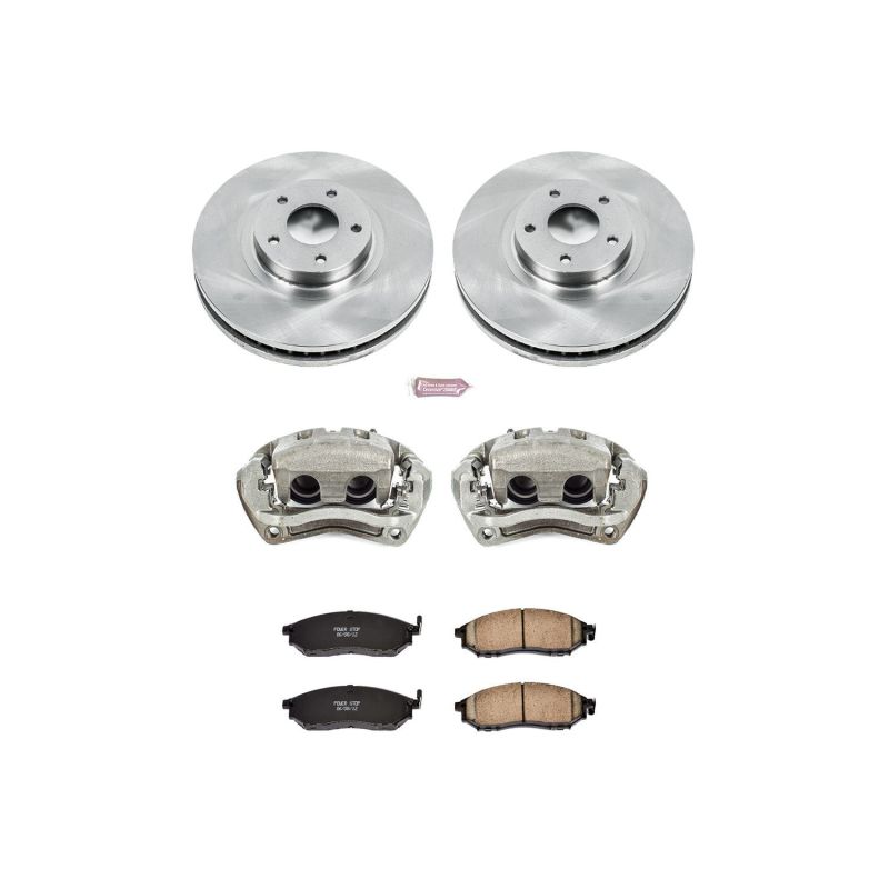 PSB Autospecialty Caliper - Power Stop 11-14 Nissan Murano Front Autospecialty Kit w/Cals