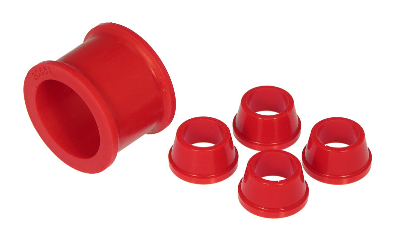 PRO Steering Bushings - Red - Prothane 88-91 Honda Civic Rack & Pinion Bushings - Red