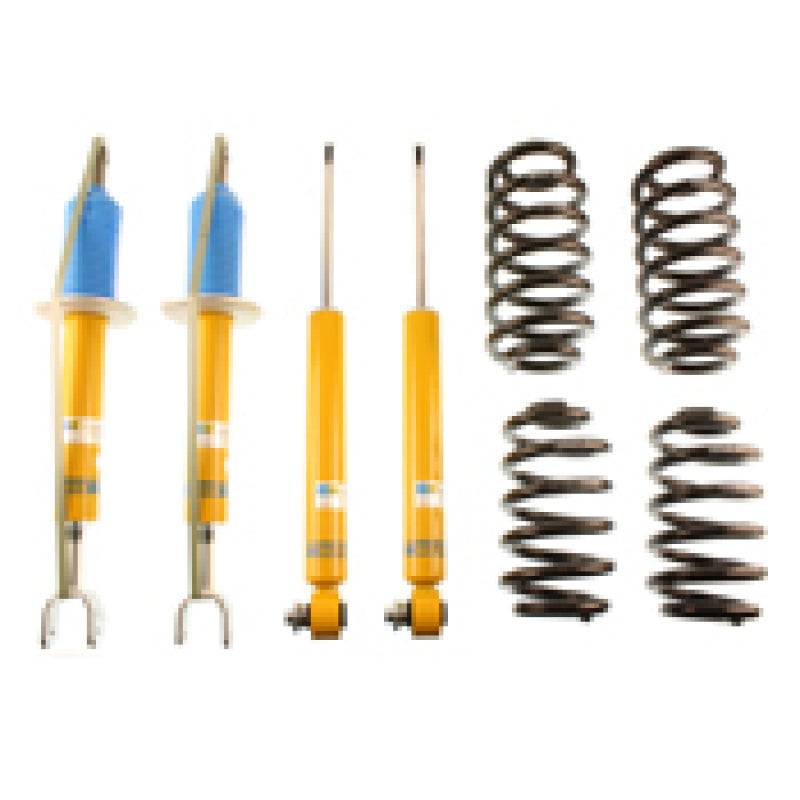 BIL B12 Series Suspension Kits - Bilstein B12 2005 Audi A6 Quattro Base Front and Rear Complete Suspension Kit