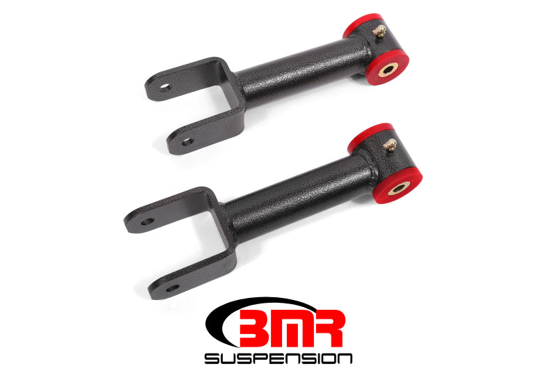 BMR Control Arms - BMR 79-04 Fox Mustang Non-Adj. Upper Control Arms (Polyurethane) - Black Hammertone