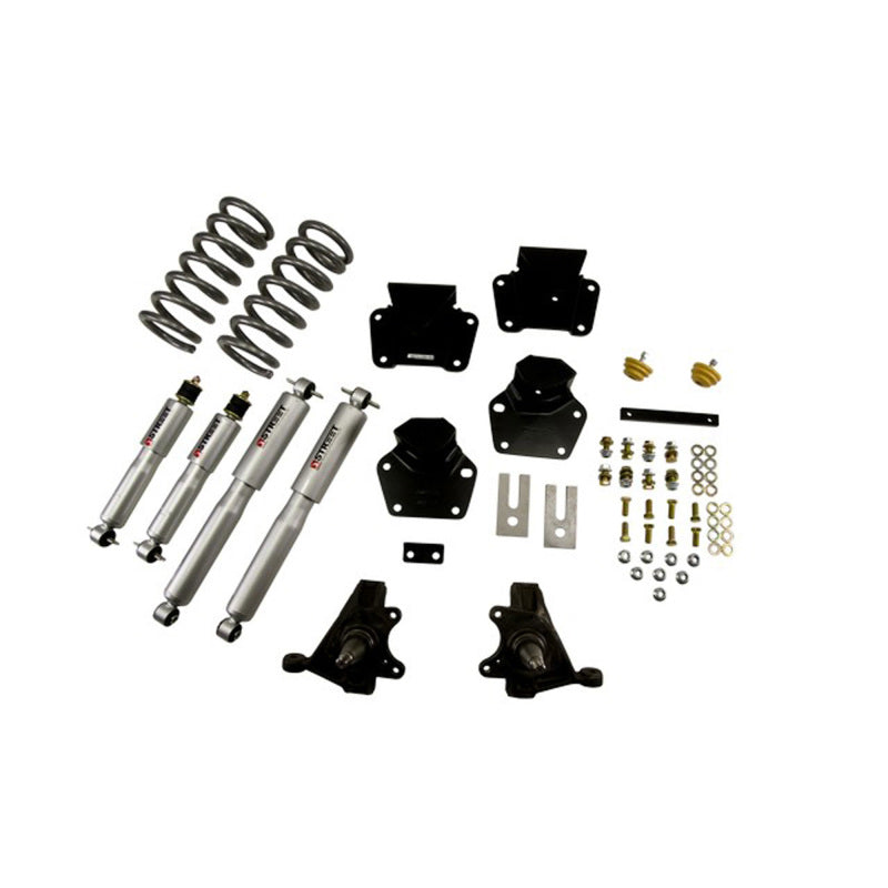BT Lower Kit w SP Shocks - Belltech LOWERING KIT WITH SP SHOCKS