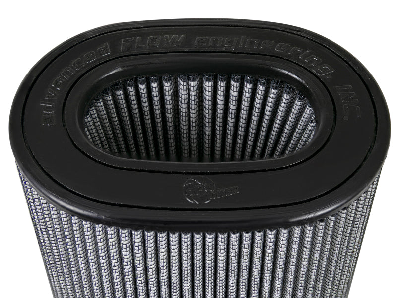 AFE Universal Pro Dry S Filter - aFe Momentum Rplcmnt Air Filter w/Pro DRY S Media 6.75x4.75IN F x 8.25x6.25IN B x 7.25x5IN T x 9IN H