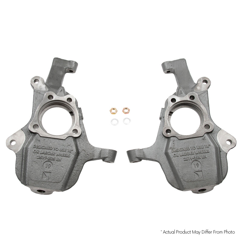 BT Drop Spindle Set - Belltech BALL JOINT USE WITH 2650 SPINDLE ONLY