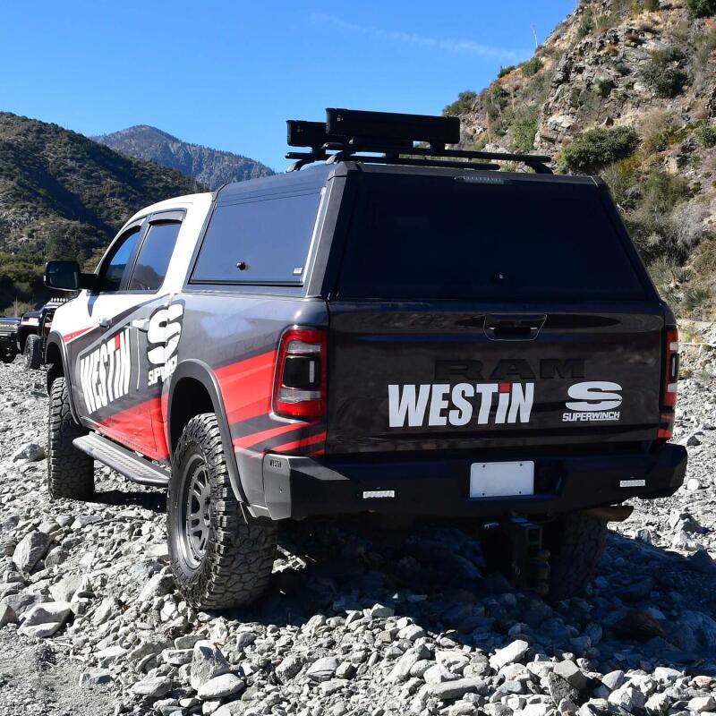 WES EXP Truck Caps - Westin EXP Truck Cap COMPLETE KIT A + BS (19-25 RAM 1500 5.7ft. Bed Excl. Classic) - Black