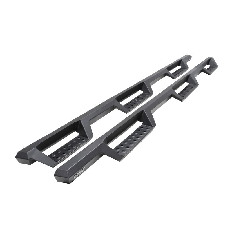 WES Nerf Bars - HDX Drop - Westin 2020 Chevy Silverado 2500/3500 Crew Cab (6.5ft Bed) HDX W2W Nerf Step Bars - Textured Black