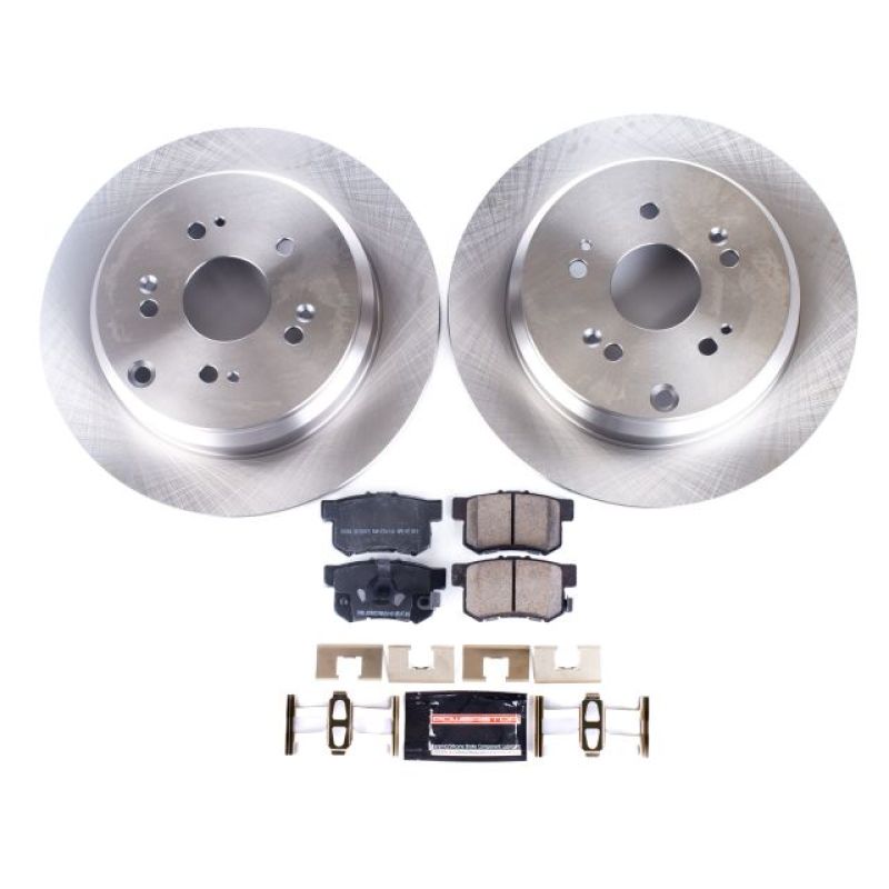 PSB Autospecialty Kit - Power Stop 10-18 Acura RDX Rear Autospecialty Brake Kit